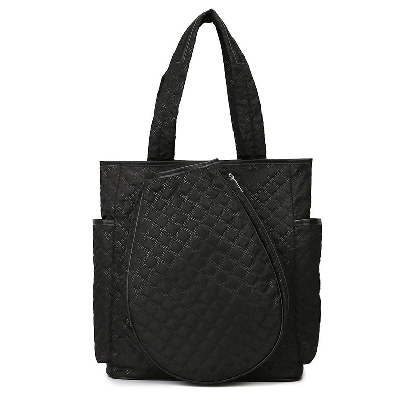 Functional Shopper Bag With Practical Exterior Pockets Bowlift