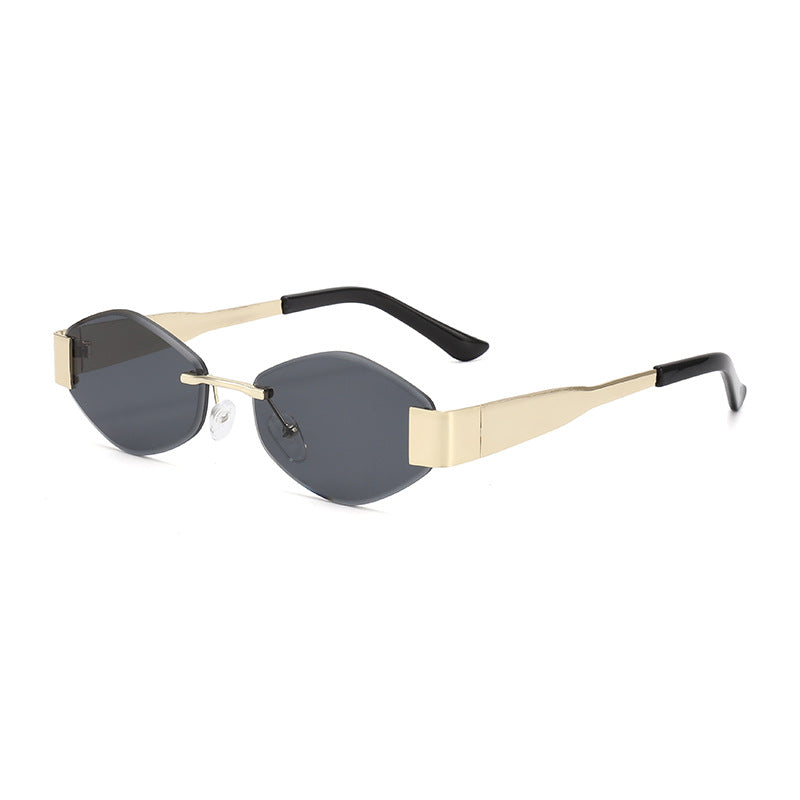 Women's fashionable sunglasses with elegant octagonal frame and UV protection Bowlift