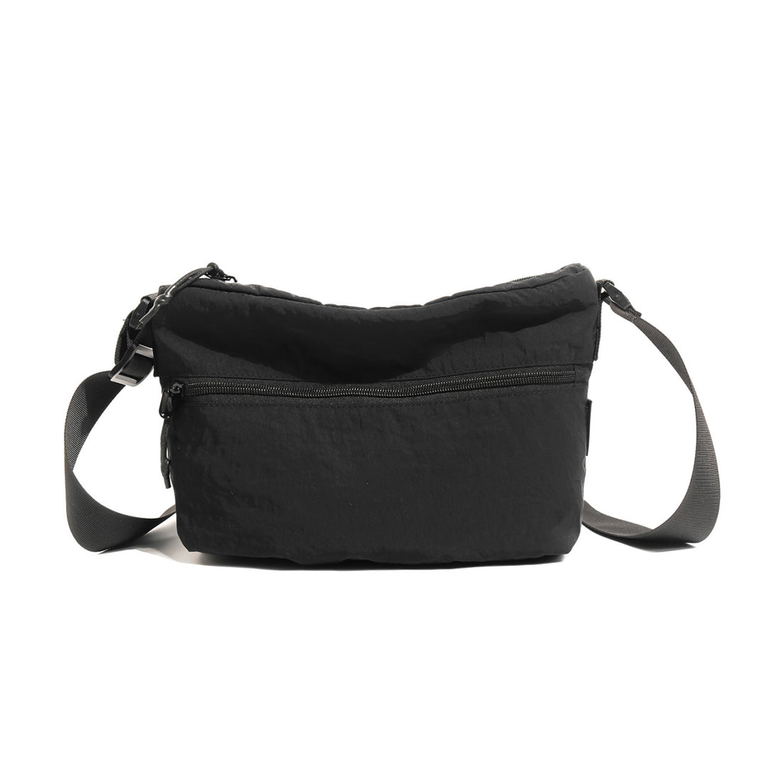Compact Crossbody Bag with Multiple Zippered Pockets Bowlift