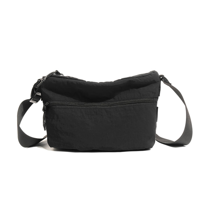 Compact Crossbody Bag with Multiple Zippered Pockets Bowlift