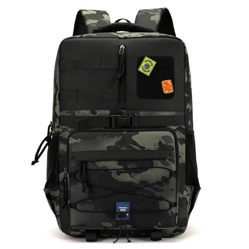 Camo Tactical Multifunctional Backpack Bowlift