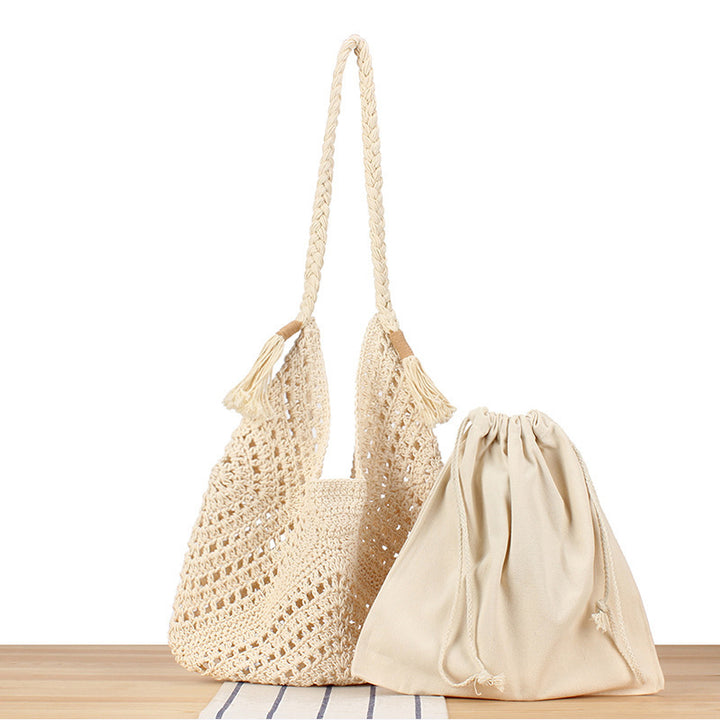 Handmade Coarse Mesh Bag Bowlift