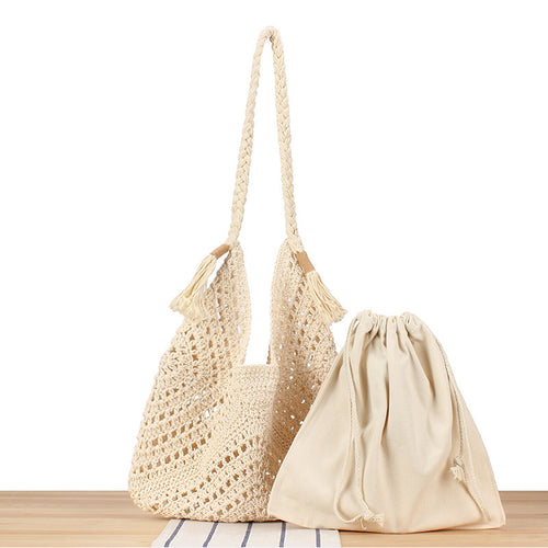 Handmade Coarse Mesh Bag Bowlift
