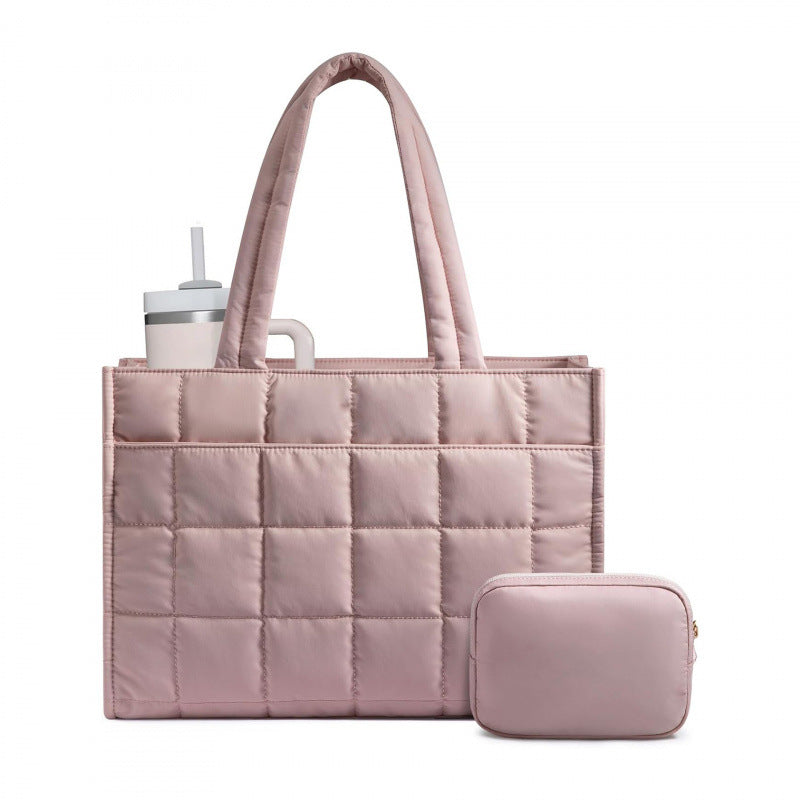 Stylish and Padded Tote Bag with Removable Interior Pocket Bowlift
