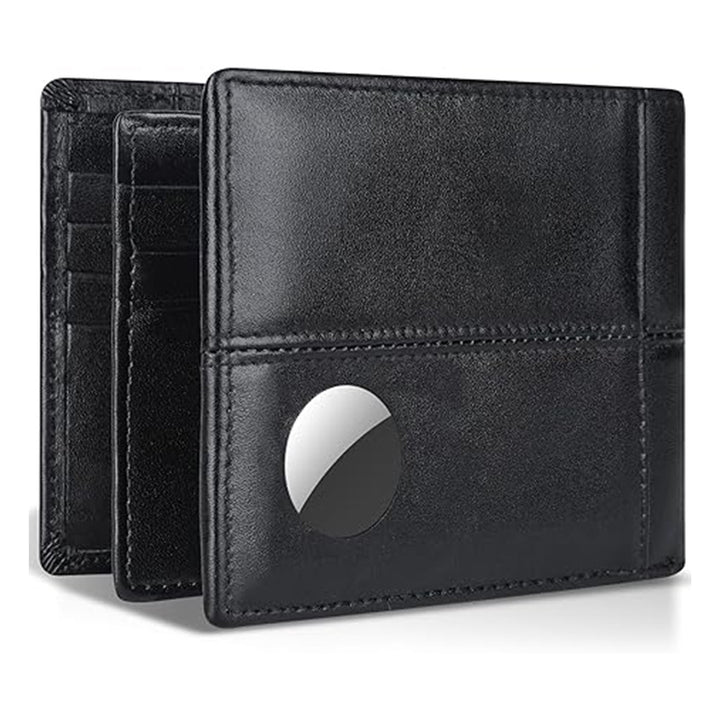 Magnetic Quick-Access Leather Wallet Bowlift