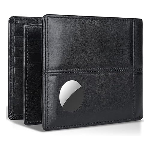 Magnetic Quick-Access Leather Wallet Bowlift