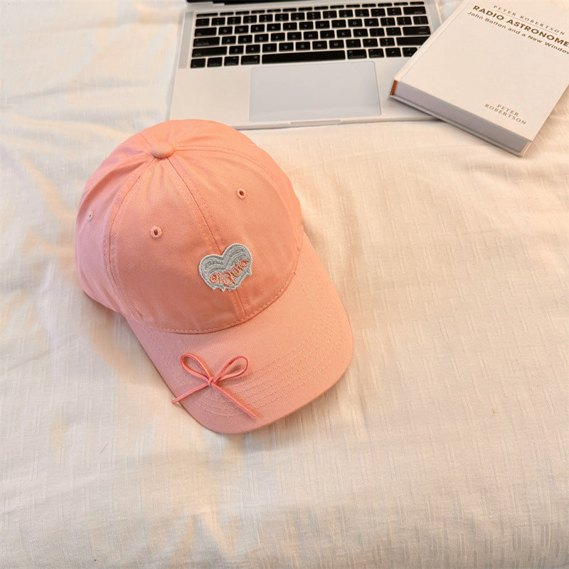 Women's Cute Embroidered Baseball Cap Bowlift