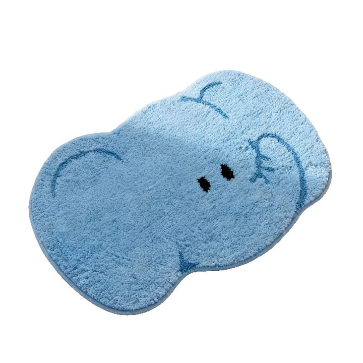 Cute Koala-Shaped Plush Bath Mat Bowlift