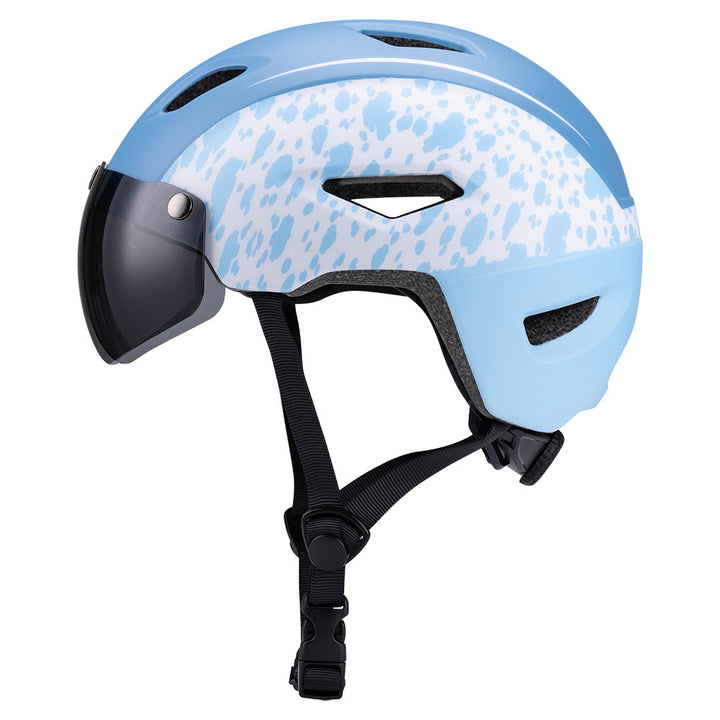 Urban Cycling Helmet with Visor Bowlift