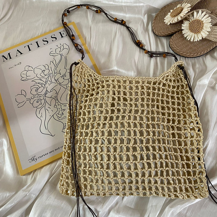 Handmade knitted bag Bowlift