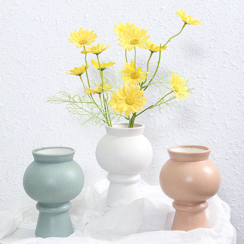 Decorative Ceramic Flower Vase Bowlift