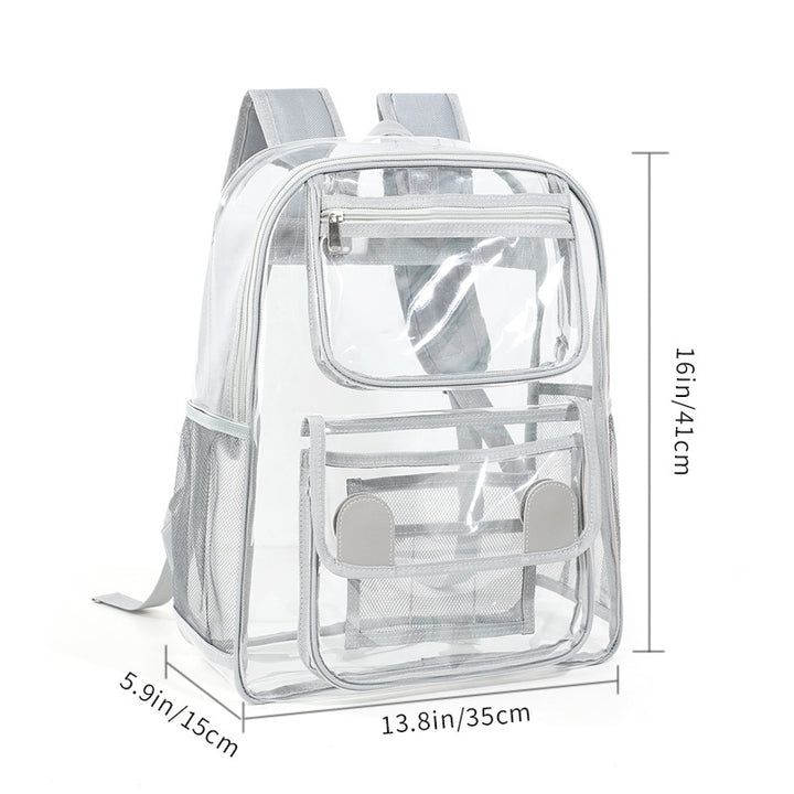 Transparent Safety Backpack Bowlift