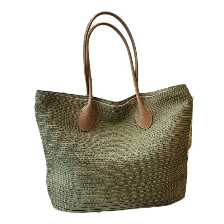 Handbag Made of Textured Natural Material Bowlift