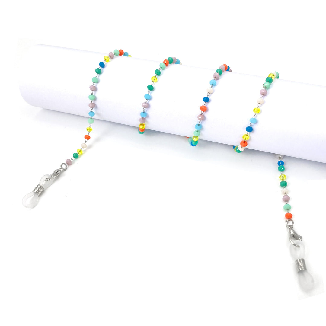 Colorful Beaded Eyewear Chain Bowlift