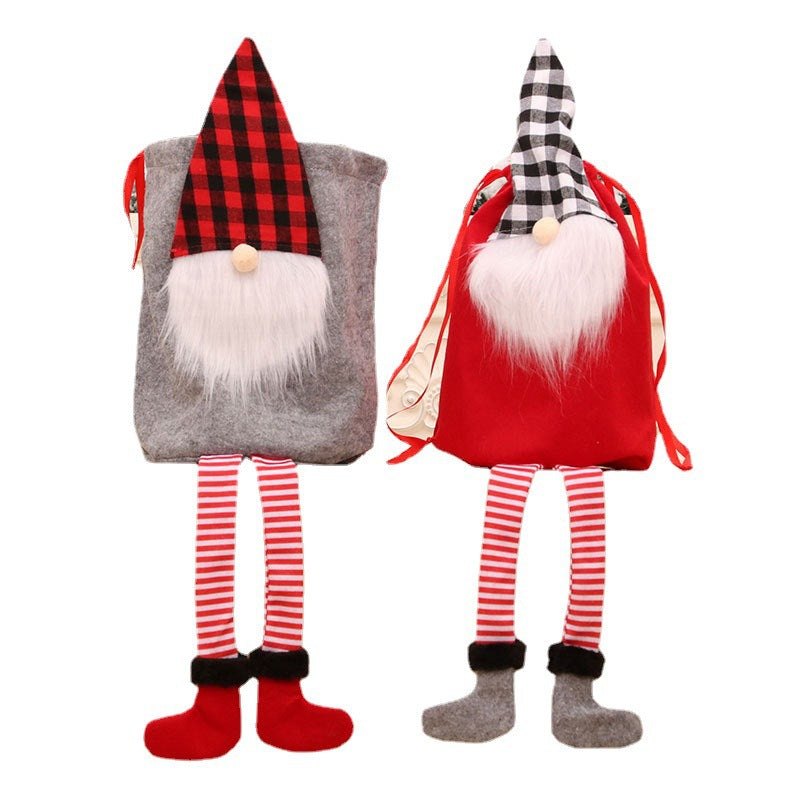 Decorative Plush Gnome Doll Bowlift