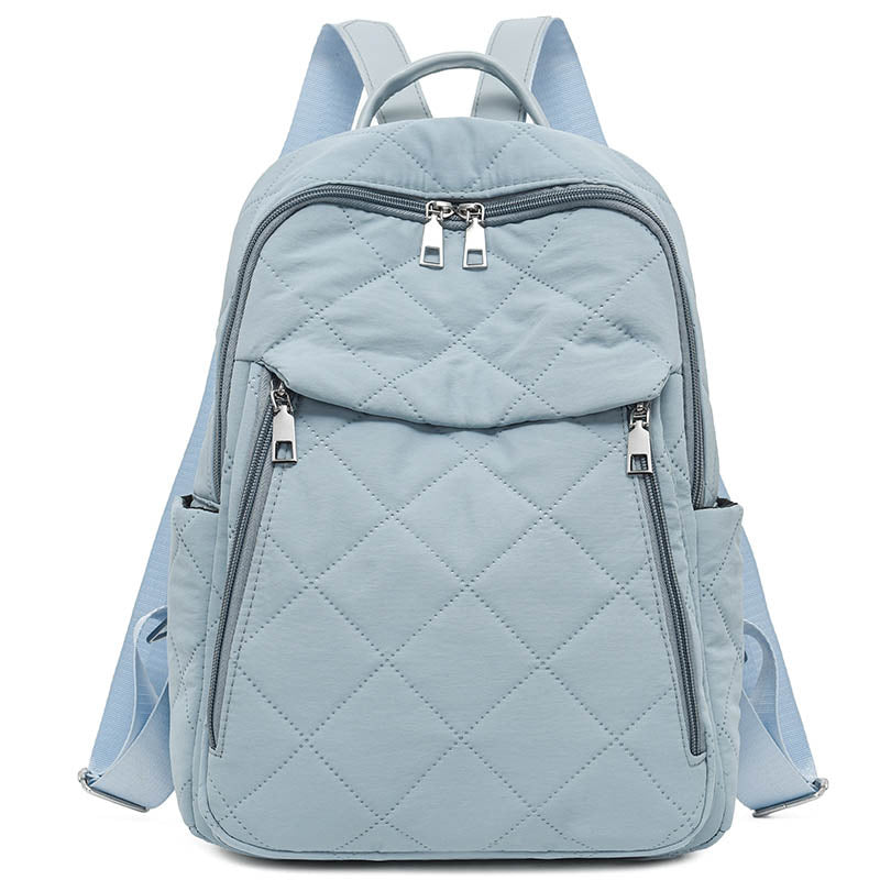 Quilted Multi-Pocket Backpack Bowlift