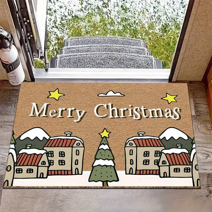 Festive Holiday Welcome Mat Bowlift