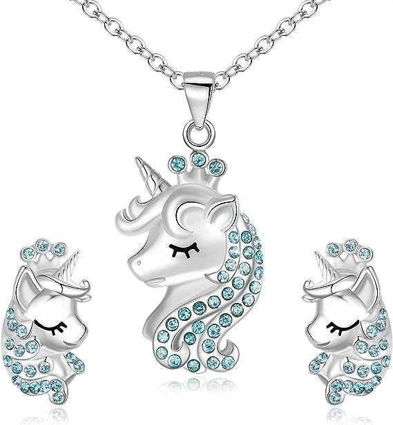 Unicorn-Themed Jewelry Set Bowlift