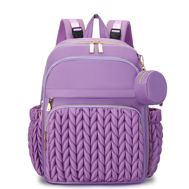Fashionable Multi-Compartment Backpack Bowlift