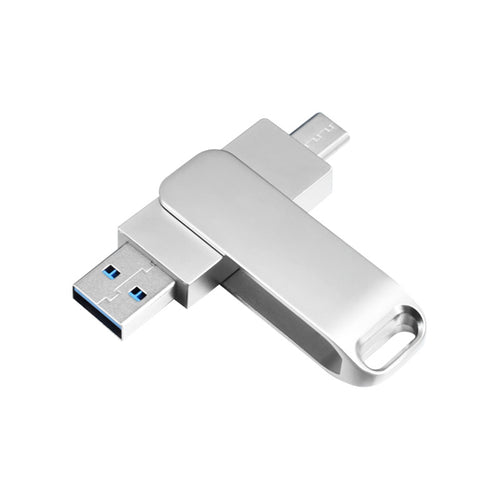 Dual-Connector USB 3.0 Flash Drive with Ergonomic Design Bowlift