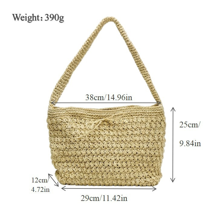 Handwoven Beach Bag Bowlift