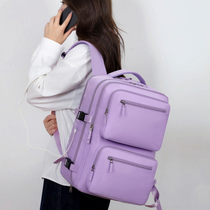 Versatile Dual-Layer Laptop Backpack Bowlift