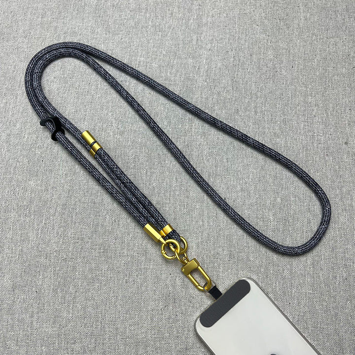 Elegant Braided Phone Lanyard Bowlift