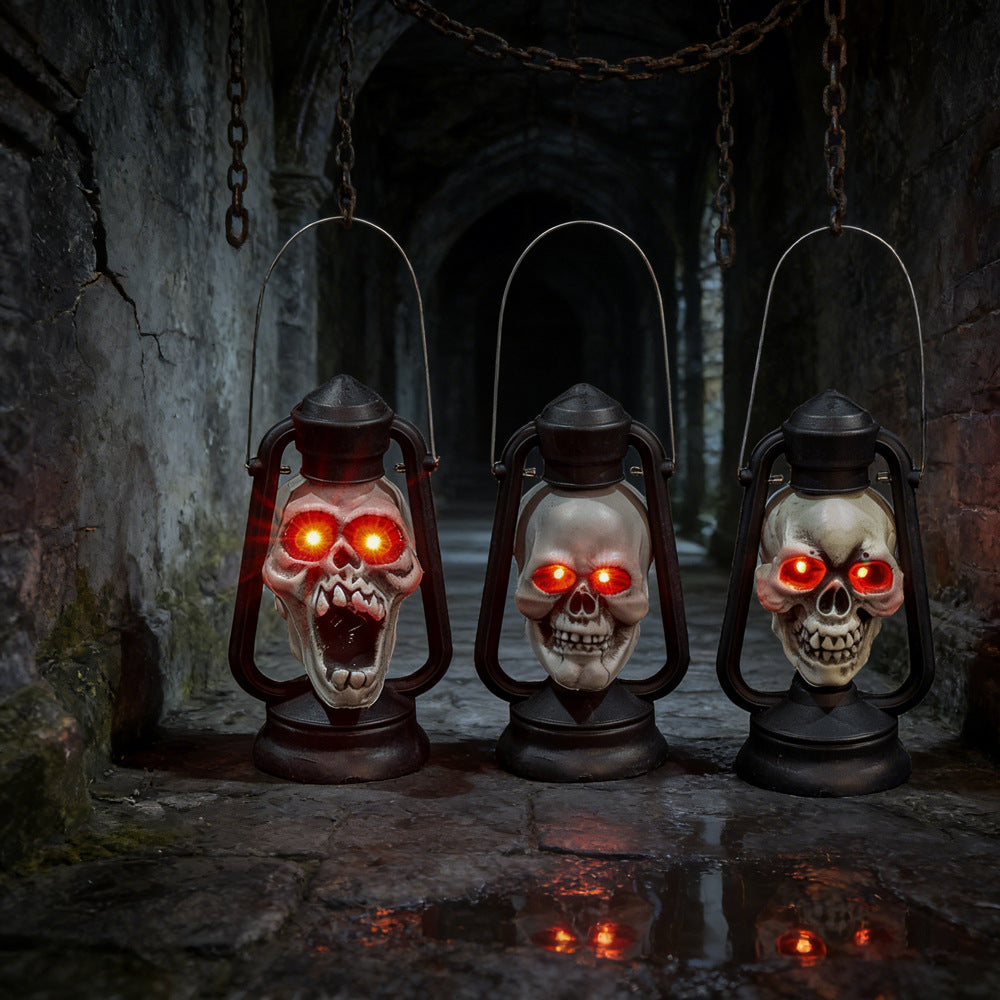 Decorative Skull Lantern Bowlift
