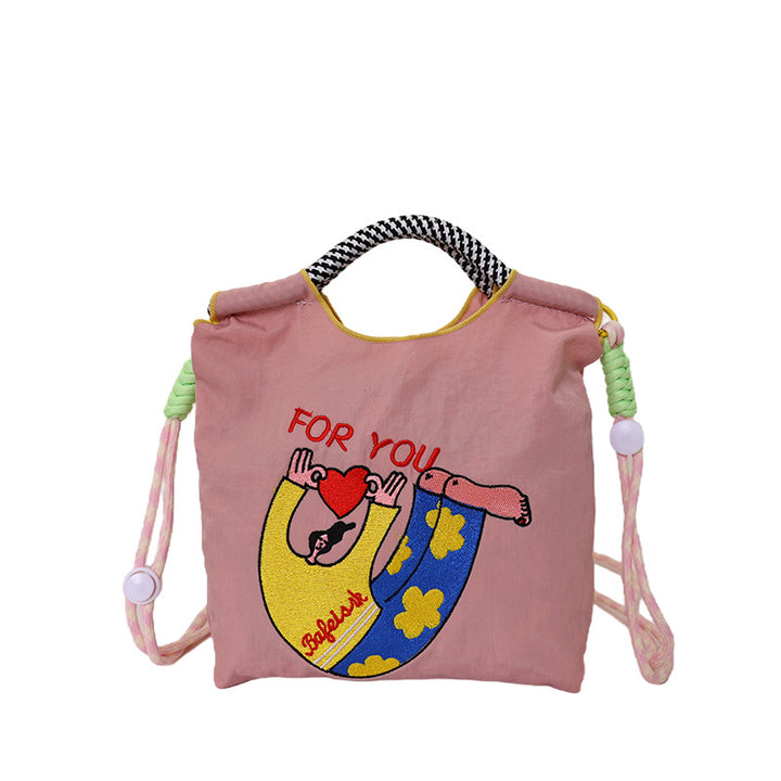 Shoulder bag with creative design and adjustable carrying system Bowlift