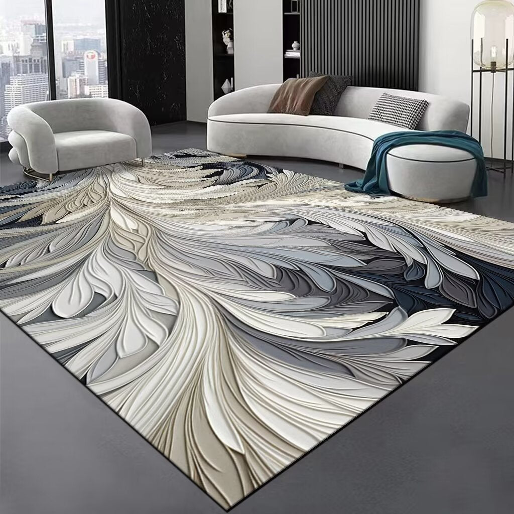 Artistic Pattern Area Rug Bowlift