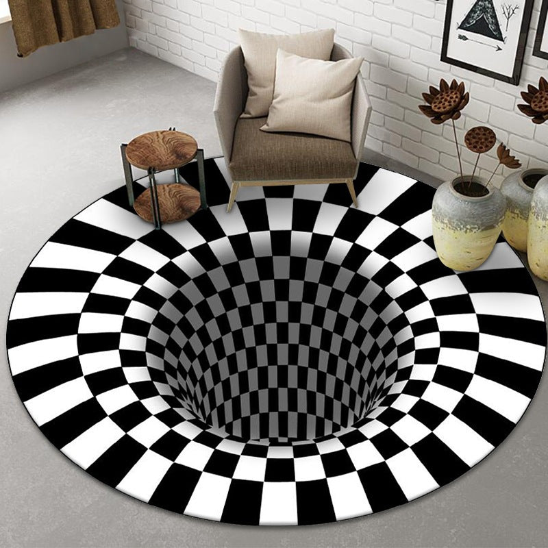 Optical Illusion Area Rug Bowlift