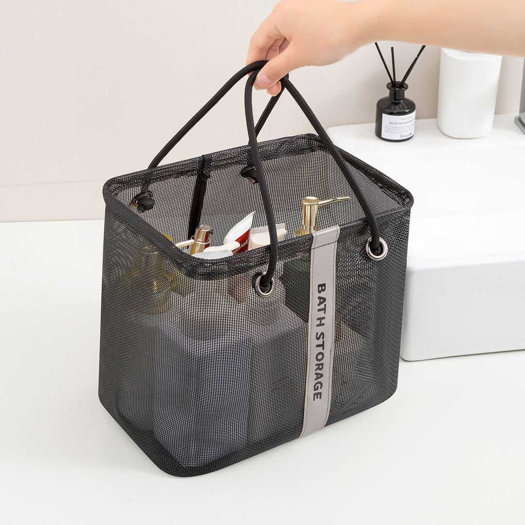 Mesh Bath Storage Tote Bowlift