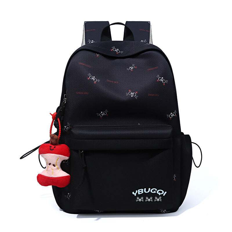 Playful Cat-Themed Backpack Bowlift