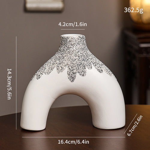 Artistic Ceramic Vase Bowlift