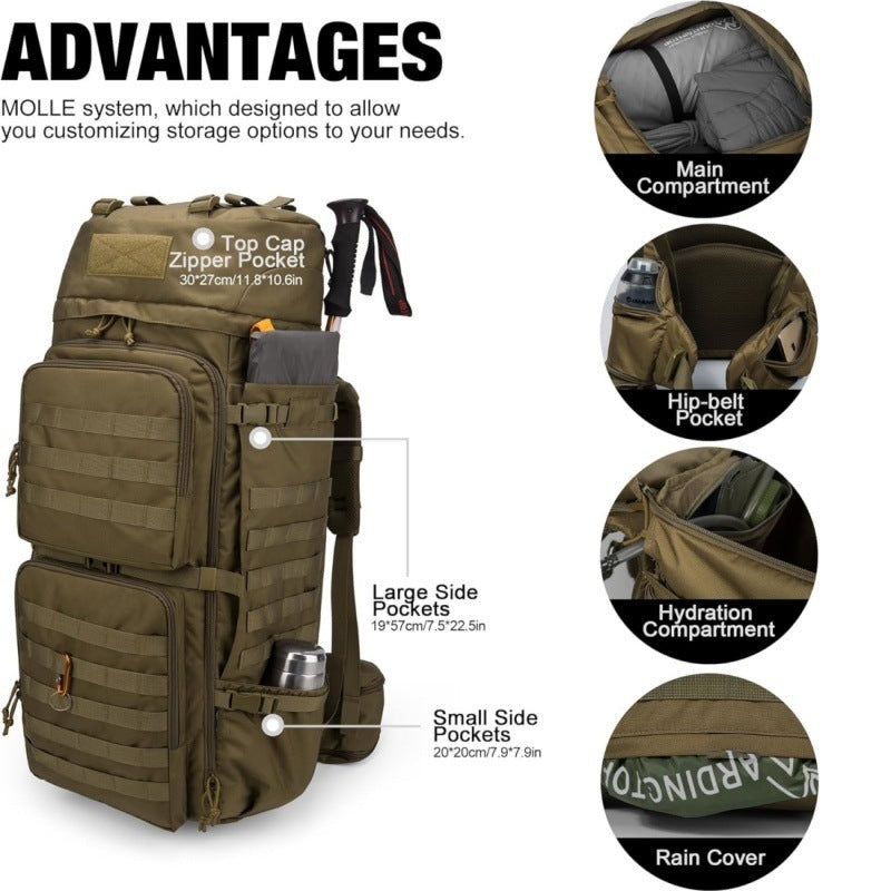 Tactical Backpack Bowlift