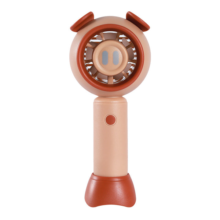 Ladies portable USB hand fan with animal design Bowlift