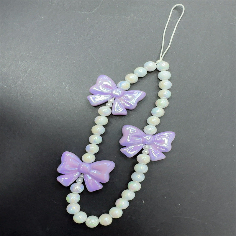 Decorative Bow Charm Phone Strap Bowlift