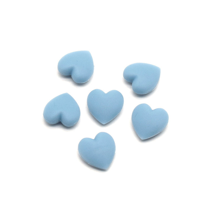 Decorative Heart Shaped Rubber Charms Bowlift