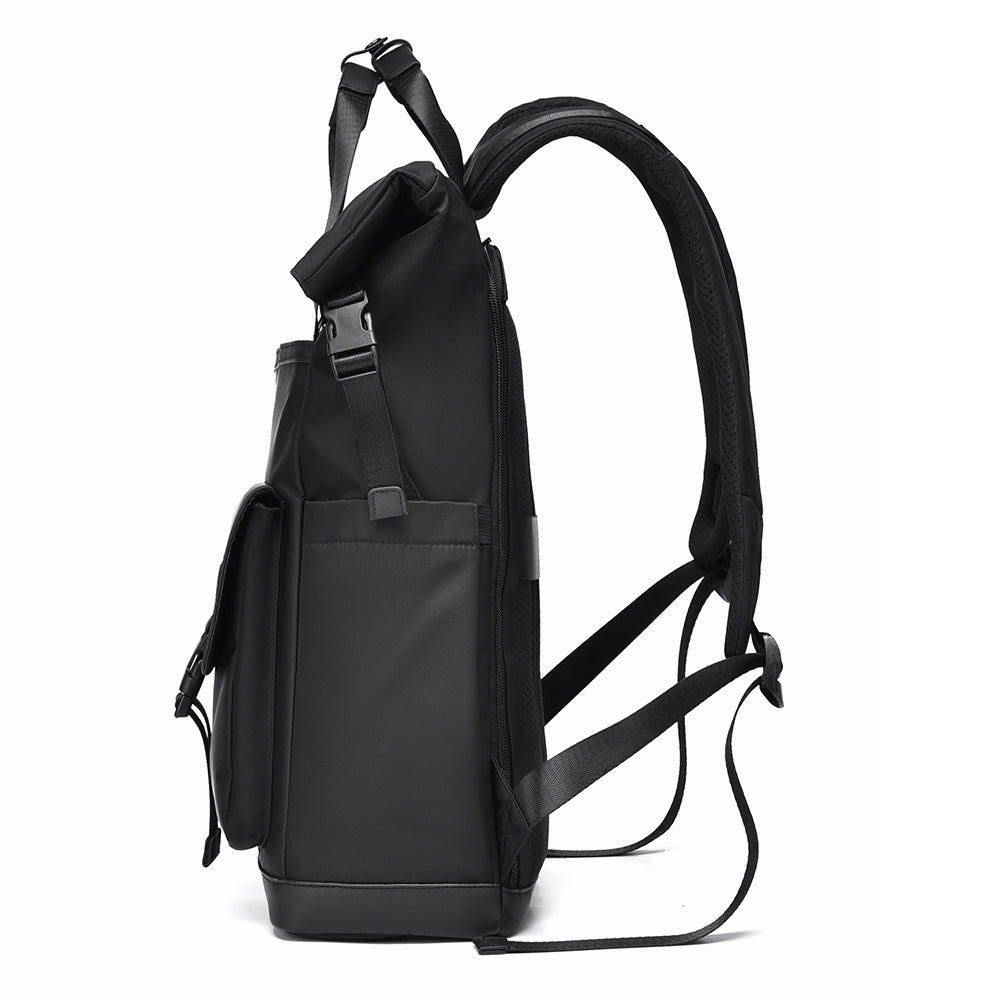 Modern Roll-Top Waterproof Backpack Bowlift