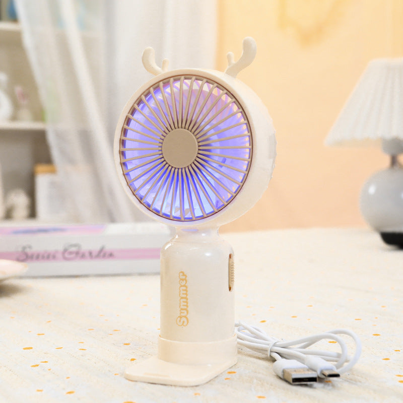 Portable Mini USB Fan with Cute Antennas Bowlift