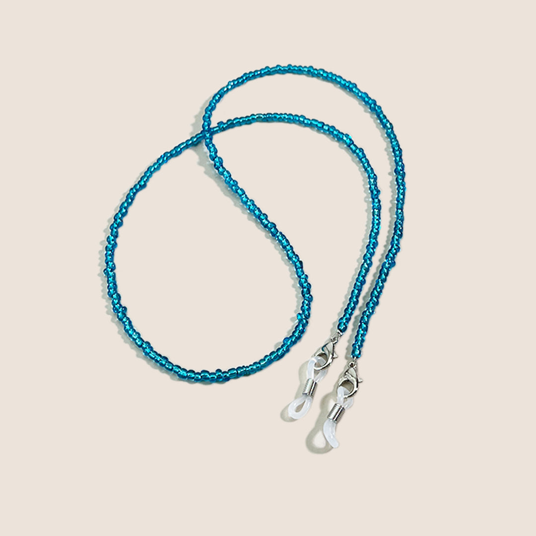 Elegant Beaded Eyewear Retention Necklace Bowlift