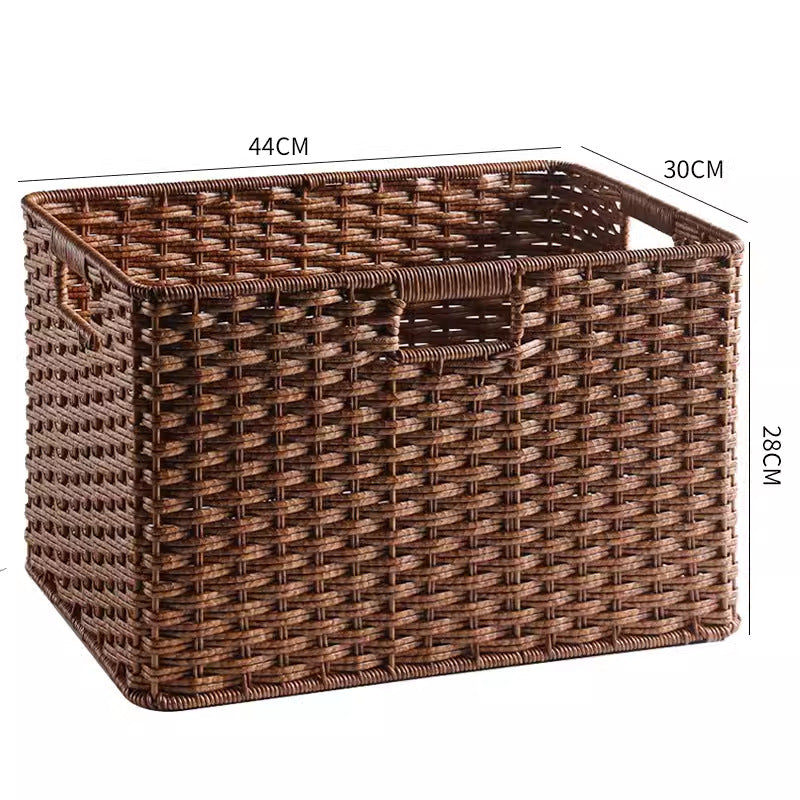 Natural Woven Storage Bin Bowlift
