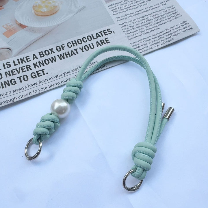 Elegant Braided Keyring Strap Bowlift