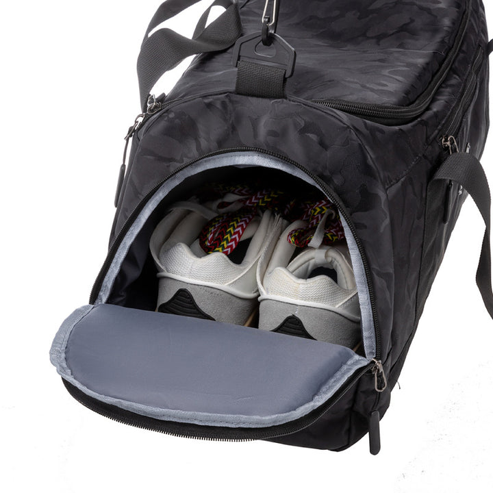 Sporty Travel Bag With Multifunctional Design Bowlift