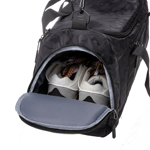 Sporty Travel Bag With Multifunctional Design Bowlift