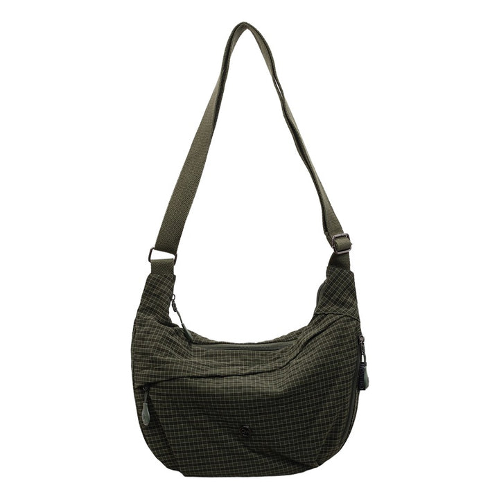 Casual Checkered Sling Bag Bowlift