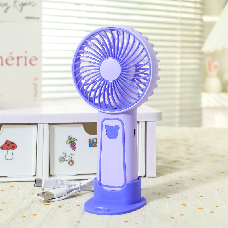 Ladies Portable Hand Fan with Ergonomic Design Bowlift