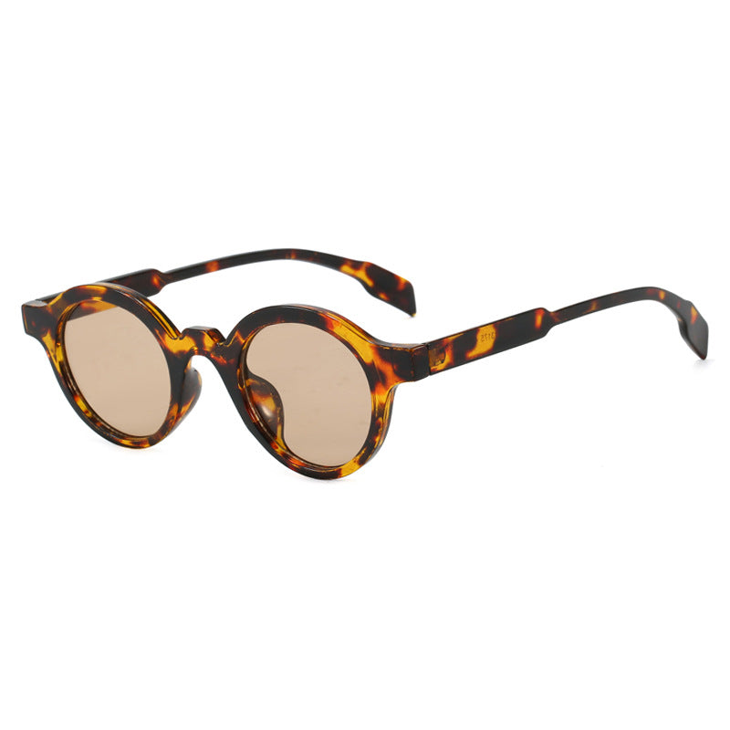 Women's fashionable round sunglasses with high-quality, flexible frame Bowlift