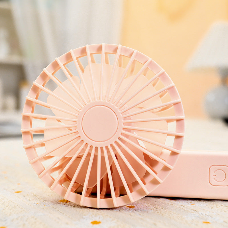 Portable USB Hand Fan with Ergonomic Design and Multi-Speed Control Bowlift
