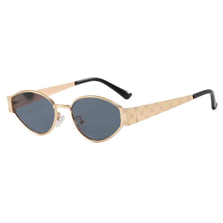 Women's Cat-Eye Sunglasses with Elegant Design and Luxurious Accents Bowlift